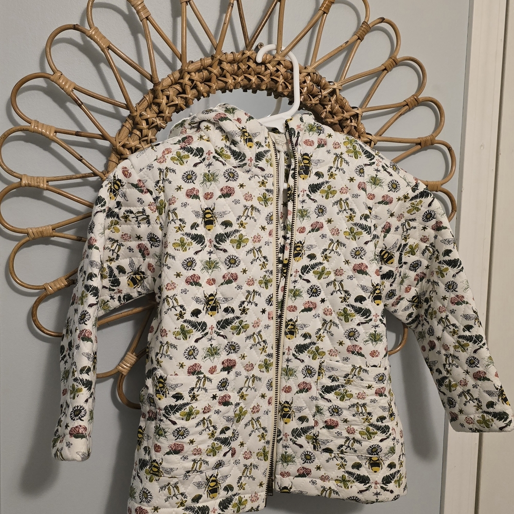 Kate Quinn Quilted Hooded Jacket 3T